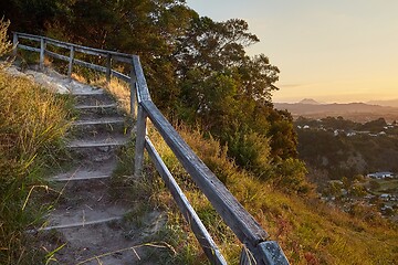 Image showing Path with stair in New Zealand