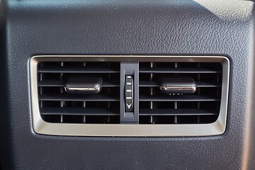 Image showing Car air vents closeup