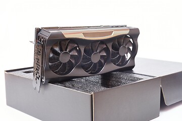 Image showing EVGA Geforce RTX 3090 Nvidia GPU box