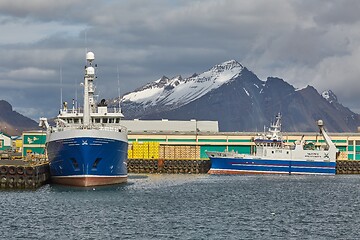 Image showing Port of Hofn, Iceland