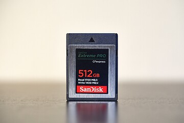 Image showing CF memory cards