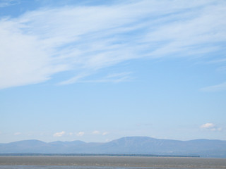 Image showing ocean and mountain view