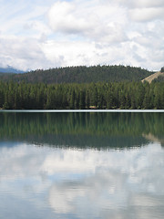 Image showing lake and forest view