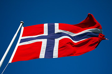 Image showing Norwegian Flag