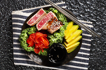 Image showing tuna steak