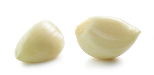 Image showing two garlic cloves