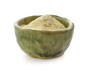 Image showing bowl of plant powder