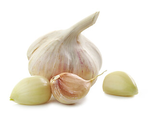 Image showing fresh raw garlic