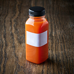 Image showing fresh carrot juice