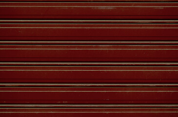 Image showing Decorative wooden panelling with horizontal boards