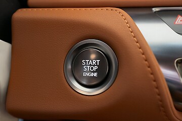 Image showing Engine Start Button