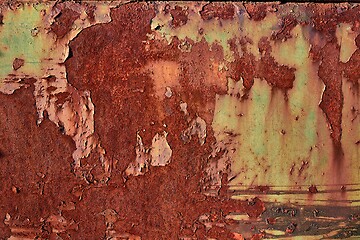 Image showing Rusty scratchy texture