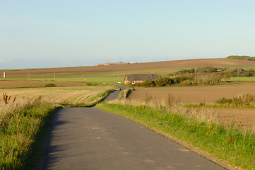 Image showing Little street in Jylland