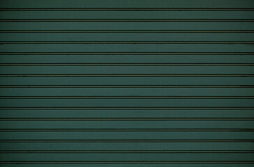 Image showing Green wooden wall cladding background texture