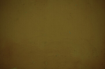 Image showing Vintage style old ochre painted grunge wall