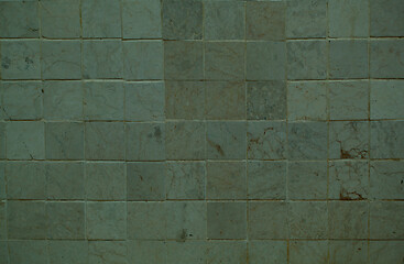 Image showing Background texture of a grey tiled wall