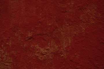 Image showing Dark red background texture of a painted wall