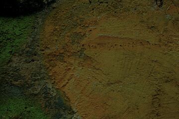 Image showing Background texture detail of grungy cement wall