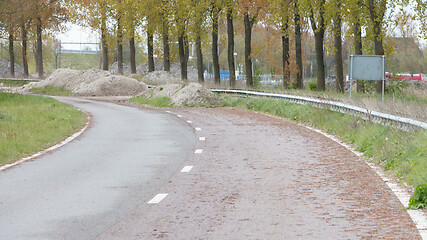 Image showing Abandoned road in the Netherlands