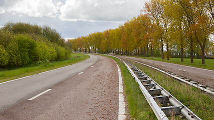Image showing Abandoned road in the Netherlands