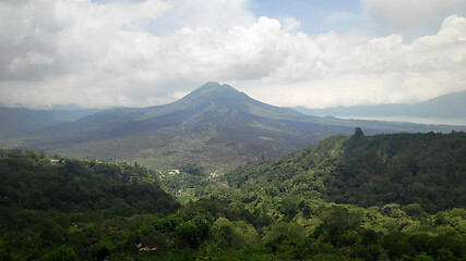 Image showing Mount Batur Volcano in Kintamani, Bali