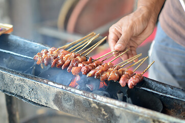 Image showing Indonesian grilled bbq meats