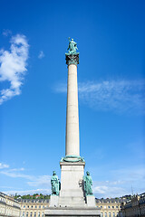 Image showing Anniversary column for Wilhelm I. King of Wuerttemberg, Stuttgar