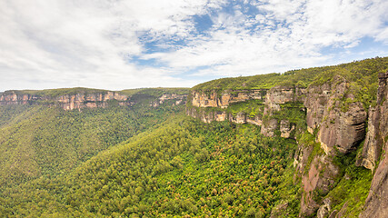 Image showing the Blue Mountains Australia fisheye lens