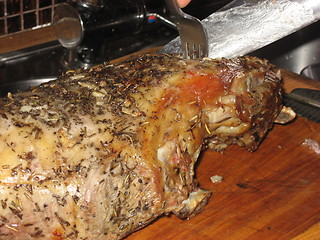 Image showing Rosted lamb