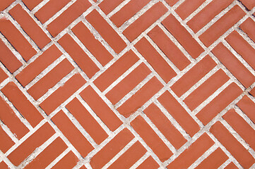 Image showing Alternating brickwork pattern