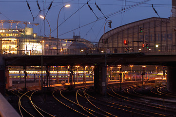 Image showing Hamburg, Central Station