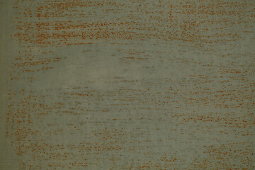 Image showing Old dirty grey wall with paint brush strokes