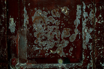 Image showing Abstract background pattern of scraped paint