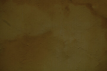 Image showing Weathered stained ochre wall background texture