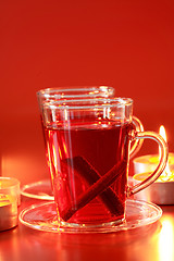 Image showing Hot drink for Christmas 