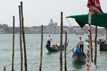 Image showing Gondoliers