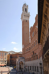 Image showing Siena, palazzo pubblico