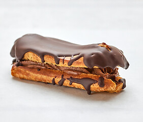 Image showing freshly baked eclair