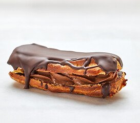 Image showing freshly baked eclair