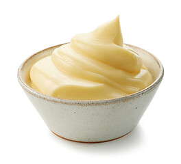 Image showing bowl of mayonnaise