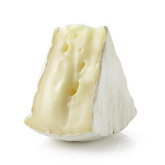 Image showing piece of brie cheese