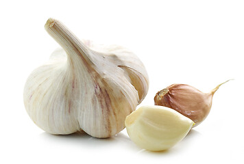 Image showing natural organic garlic