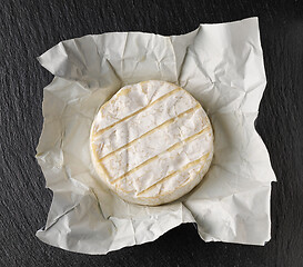 Image showing fresh brie cheese