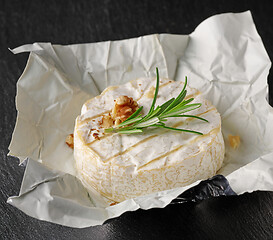 Image showing fresh brie cheese