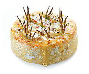 Image showing baked brie cheese