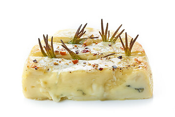 Image showing baked brie cheese