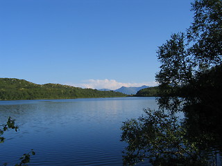 Image showing blue lake