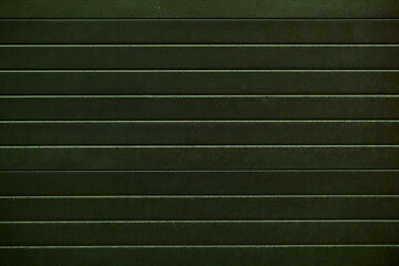 Image showing Background texture of old black metal shutters