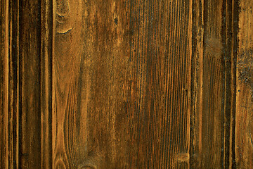 Image showing Background texture of a wooden panel