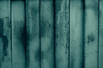 Image showing Background texture of an old rusty metal panel